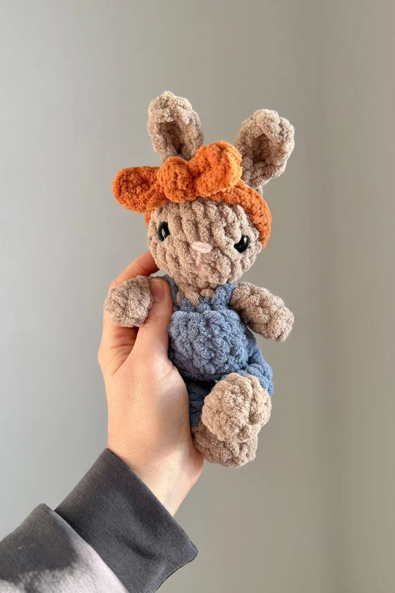 Patron crochet lapin bébé amigurumi – PDF numérique à télécharger