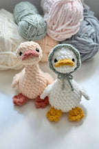 Patron crochet oie amigurumi – PDF numérique à télécharger