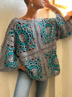 Patron Top Clas Granny Square PDF 🧶✨