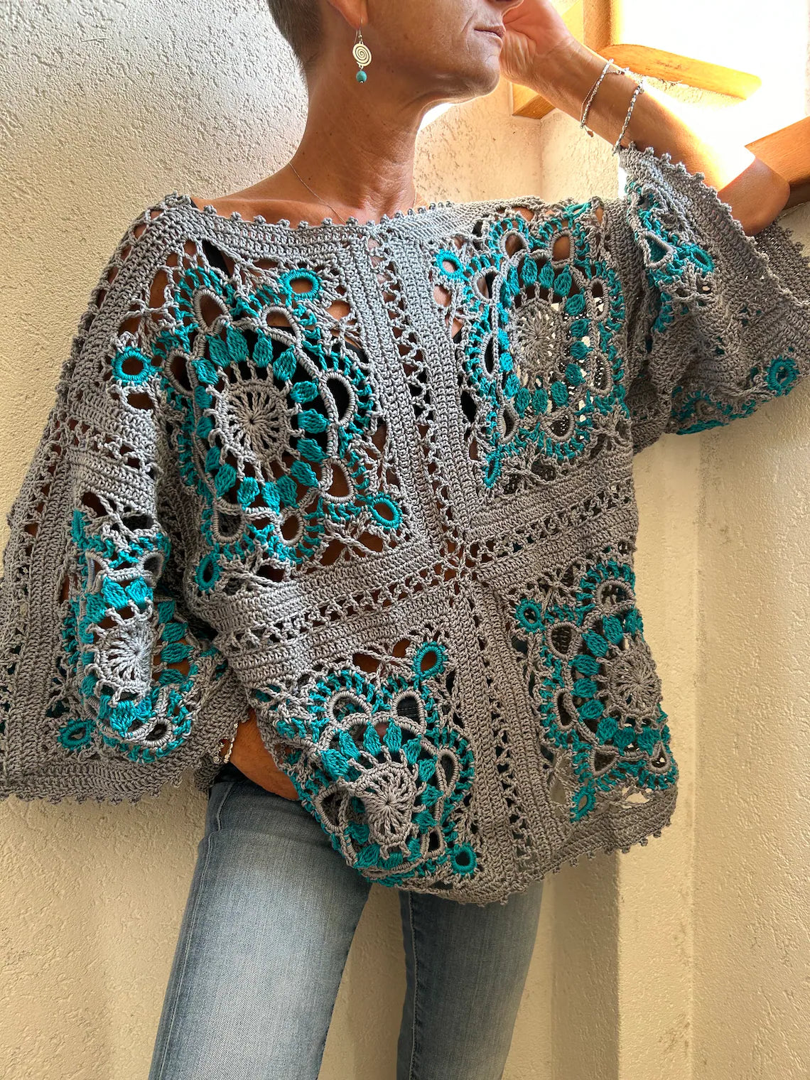 Patron Top Clas Granny Square PDF 🧶✨