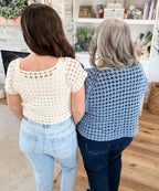 Patron Cardigan Solea Shell Stitch PDF 🌞🧶