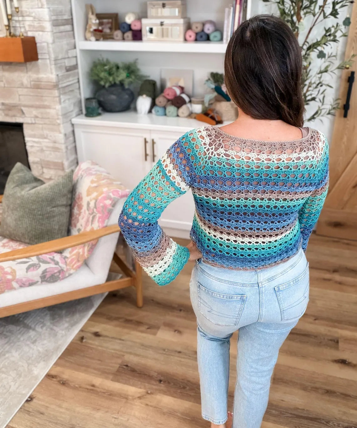 Patron Cardigan Solea Shell Stitch PDF 🌞🧶