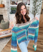 Patron Cardigan Solea Shell Stitch PDF 🌞🧶