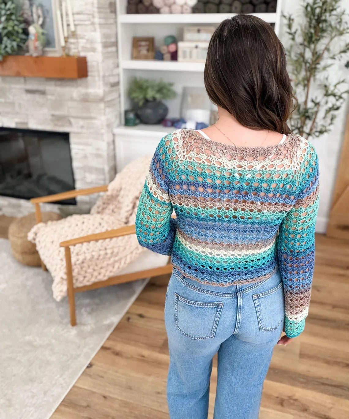 Patron Cardigan Solea Shell Stitch PDF 🌞🧶