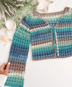 Patron Cardigan Solea Shell Stitch PDF 🌞🧶