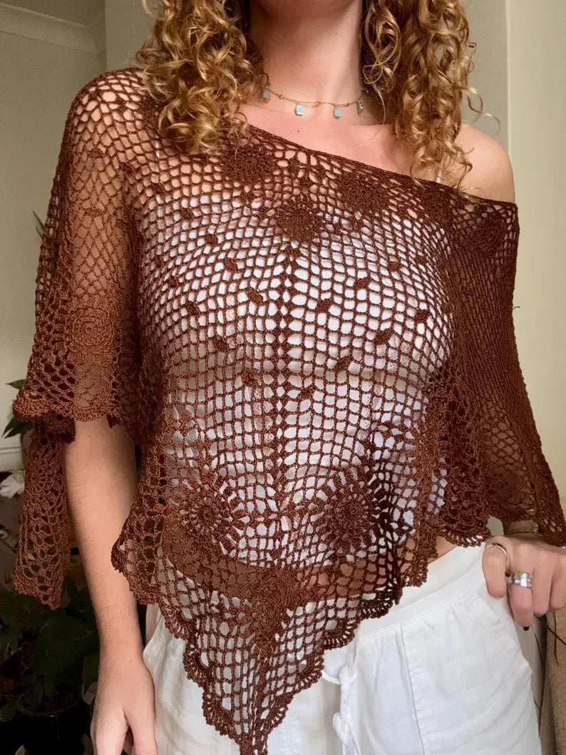Patron Poncho Clover PDF 🍀🧶
